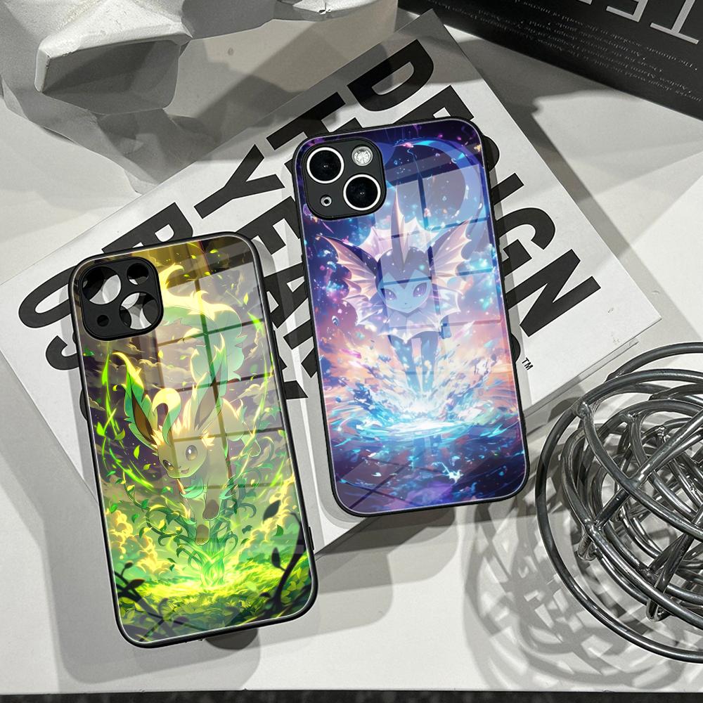 Apple Iphone 16 - Cover P-Pokemons Phone Case Tempered Glass